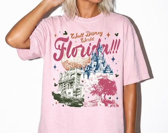 Comfort Colors® Disney World Shirt, Walt Disney World Tee, Disney Vacation Shirt, Disney Trip Shirt, Magic Kingdom Shirt, Florida Travel Tee