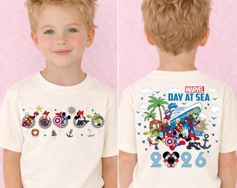 Mickey & Friends Family Cruise Shirt, Marvel Disney Cruise T-Shirt, Matching Disney Vacation Shirts, Avengers Cruise Group Trip 2026 Tees