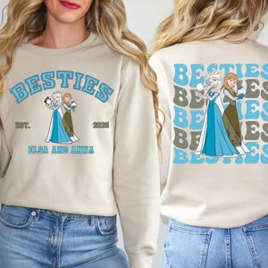Disney Frozen Besties Shirt, Disney Frozen Anna And Elsa Sweatshirt, Disney Girls Trip Tee, Disney Besties Vacay Shirt, Magic Kingdom Shirt