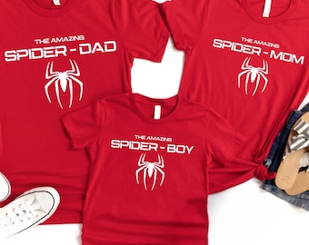 Shirt Spider, Shirt Superheld, Shirt Spider Familie, Shirt Spider Dad, Shirt Spider Mom, Shirt Spider Mom, Shirt Spider Boy, Shirt The Amazing Spider Man