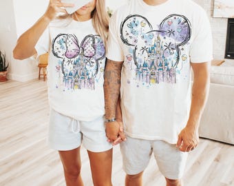 Camisetas para parejas del Reino Mágico, Camiseta para vacaciones familiares