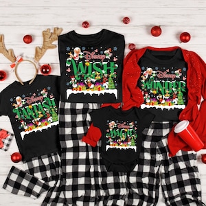 Disney Christmas Cruise Family Matching Shirt, Mickey & Friends Holiday at Sea T-Shirt, Magical Cruise Vacation Sweatshirt, WDW Cruise Tees