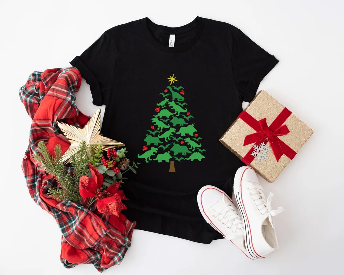 Discover Dinosaur Christmas Tree Shirt, Tree Rex Christmas Shirt, Dinosaur Lover Christmas  Shirt, Christmas Kids Shirt, Dino Christmas Shirt