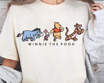 Disney Winnie The Pooh Shirt, Piglet, Tigger Eeyore Shirt, The Pooh Shirt, Winnie The Pooh Family, Pooh And Friends Shirt, Disney Trip Shirt