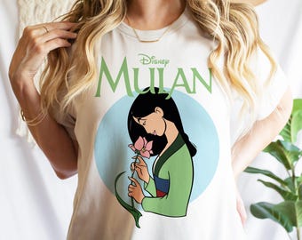 Disney Mulan Shirt, Cute Princess T-Shirt, Retro Disney Princess Sweatshirt, Princess Mulan Shirt, Disneyworld Girls Trip Shirt, WDW Tees