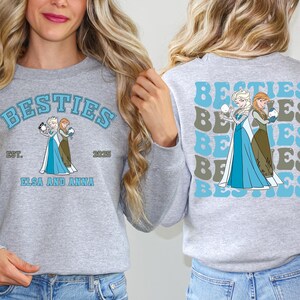 Disney Frozen Besties Shirt, Disney Frozen Anna And Elsa Sweatshirt, Disney Girls Trip Tee, Disney Besties Vacay Shirt, Magic Kingdom Shirt