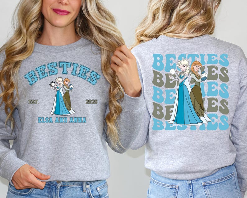 Disney Frozen Besties Shirt, Disney Frozen Anna And Elsa Sweatshirt, Disney Girls Trip Tee, Disney Besties Vacay Shirt, Magic Kingdom Shirt