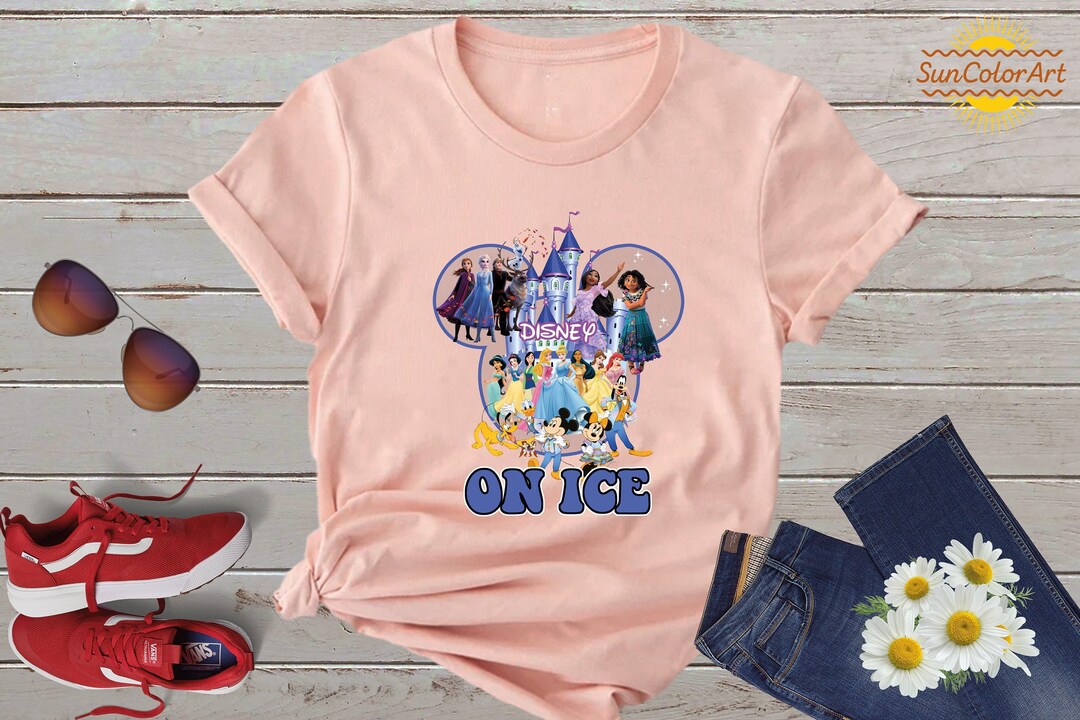 Disney on Ice Shirt, Disney Vacation Shirt, Disney Ice Tee, Disney Girl