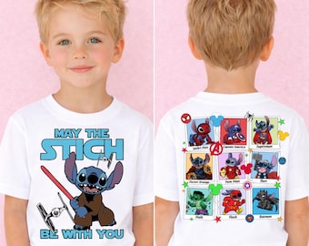 Disney Stitch Star Wars Shirt, Möge der Stitch mit dir sein, Star Wars Sweatshirt, Galaxy's Edge Stitch Cosplay Pullover, Star Wars Shirt