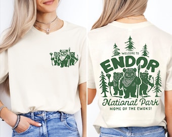 Star Wars Welcome To Endor Shirt, Star Wars Nature Sweatshirt, National Park T-Shirt, Protect The Nature T-Shirt, Family Ewoks Adventure Tee