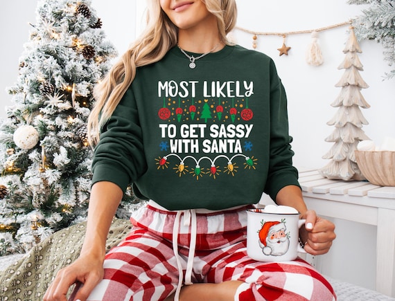 Most Likely to Christmas Shirts, Family Christmas Shirt, Most Likely to Shirts, Matching Christmas Shirts, Funny Christmas Party Shirts