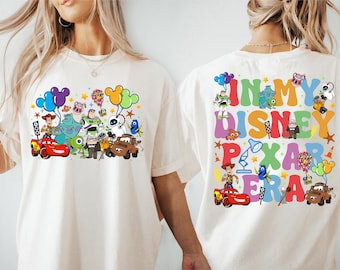 Animated Movie Era Shirt, Family Trip Theme Park Tee, Animation Characters Shirt, Movie Festival Sweatshirt, Story Studio Sweater