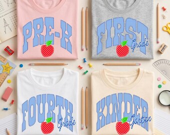 Custom Grade Level Shirt, Personalized School T-Shirt, Back To School Teacher Shirt, Teacher Appreciation Gift, Cute Strawberry Teacher Tees