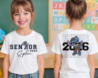 Avgångsskjorta 2026, examens-T-shirt, examensresa-T-shirt, tröja för klass 2026, tröja för examensgruppen