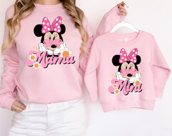 Mama Mini Sweatshirt, Mom Baby Shirt, Mother's Day Shirt