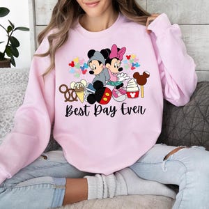 Disney Best Day Ever Shirt, Mickey Mouse Mini Mouse Tee, Disney Family Vacation T-Shirt, Disney Friends Sweatshirt, WDW Trip T-Shirt