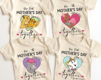 Our Very First Mothers Day Shirt, Disney Our Custom Mothers Day T-Shirt, Disney Mommy Sweatshirt, Mom Life Sweater, New Mother T-Shirt