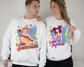Maglietta His Meg Her Hercules, Felpa Disney Hercules, T-shirt WDW Family Trip, Maglietta coordinata per coppie Disney, Maglione Magic Kingdom