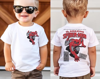 Disney The Amazing Spider Man Shirt, Marvel Avengers Disneyland Trip Shirt, Magic Kingdom Shirt, Superhero Birthday Boy Tees, Spiderman Tees