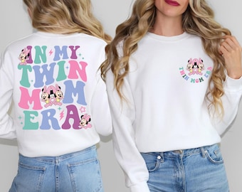 In My Twin Mom Era Sweatshirt, Twin Moms Shirt, New Mom Sweater