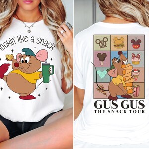 Disney ziet eruit als een snack Gus Gus-shirt, Gus Gus T-shirt, Disneyland Trip-shirt, Assepoester-shirt Gus Gus, bijpassende T-shirts voor Disneyland-familie
