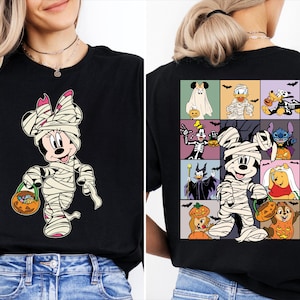 Mickey and Friends Mummy Shirt, Disney Halloween T-shirts, Mickey&#39; Not So Scary Party shirts, Epcot Halloween tee, Disneylan Halloween shirt