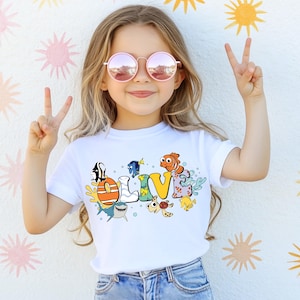 Custom Ocean Fish Shirt, Sea Adventure Family Tee, Kids Ocean Character Shirt, Family Matching Trip Shirts, Aquarium Vacation Shirt