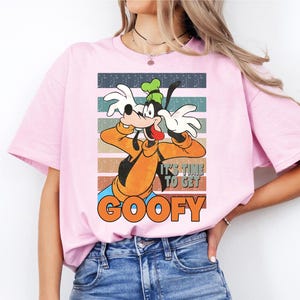 Disney Retro Es ist Zeit, Goofy Shirt zu bekommen, Disney Goofy T-Shirt, Vintage Goofy T-Shirt, Magic Kingdom Sweatshirt, Disneyland Familien Reise Pullover