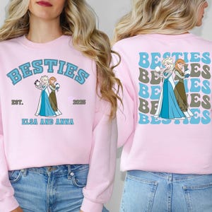 Disney Frozen Besties Shirt, Disney Frozen Anna And Elsa Sweatshirt, Disney Girls Trip Tee, Disney Besties Vacay Shirt, Magic Kingdom Shirt