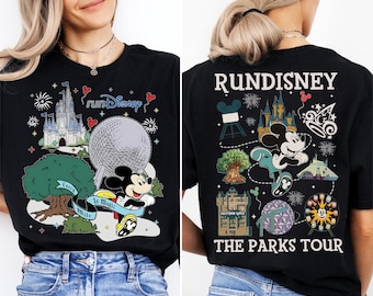Disney Marathon Shirt, Run Disney The Park Tour Shirt, Mickey Running Marathon Tee, Disney Park Run Shirt, Race Weekend Tee, WDW Runner Tees