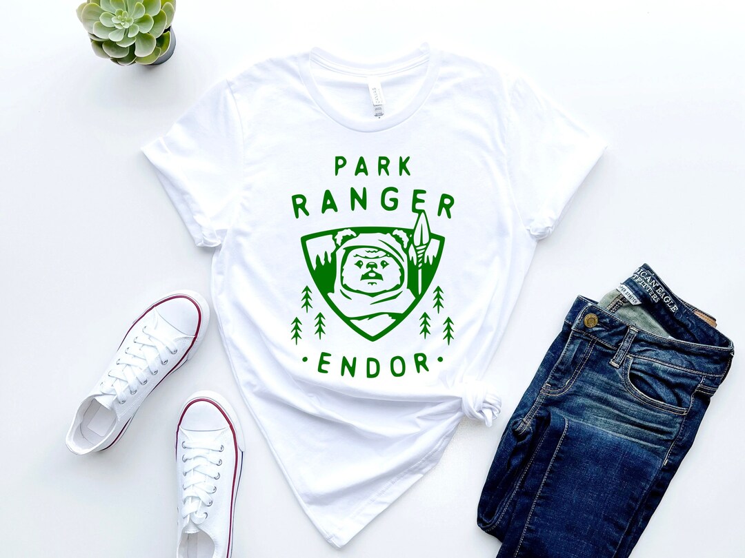 Star Wars Ewok Endor Park Ranger Shirt, Star Wars Ewok Shirt, Star Wars  Park Ranger Shirt, Disney Star Wars Shirt, Star Wars Moon Shirt