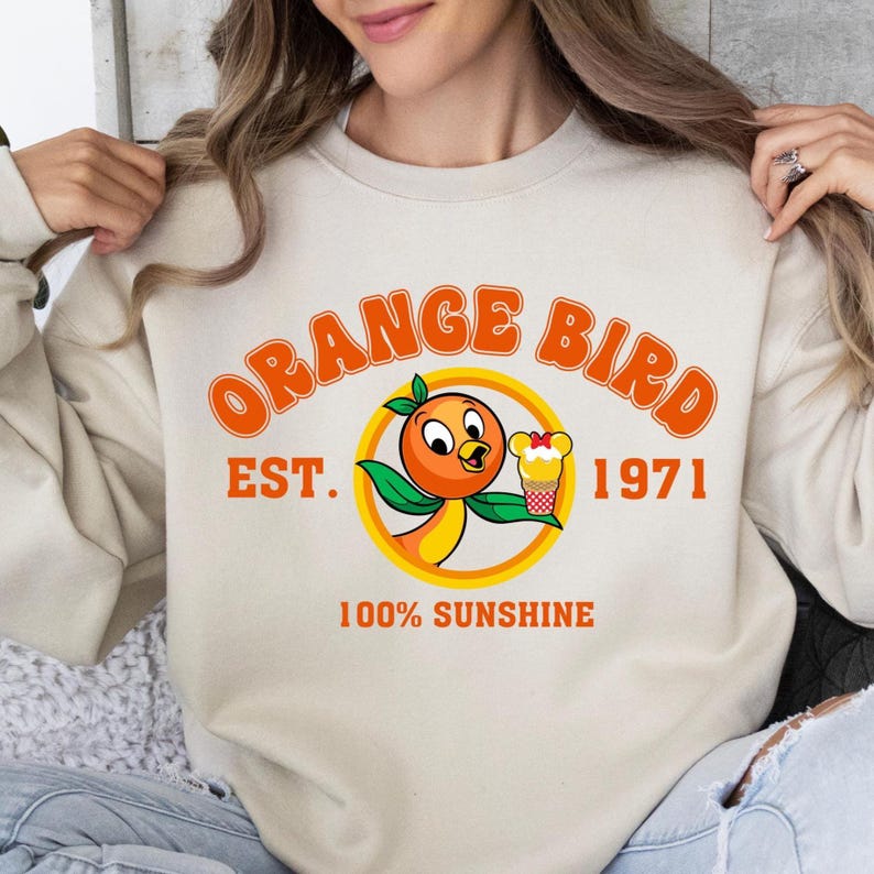 Orange Bird Sunshine Shirt, Orange Bird Shirt, Orange Bird Trip Shirt, Vacation Shirt, Disneyworld Orange Bird Tee, Disneyland Bird Tee image 5