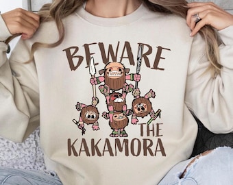 Hüte dich vor dem Kakamora Sweatshirt, Disney Moana Shirt, Kakamora Kokosnuss Piraten T-Shirt, BTW Familie Vacay Sweatshirt, Moana 2 Film T-Shirts