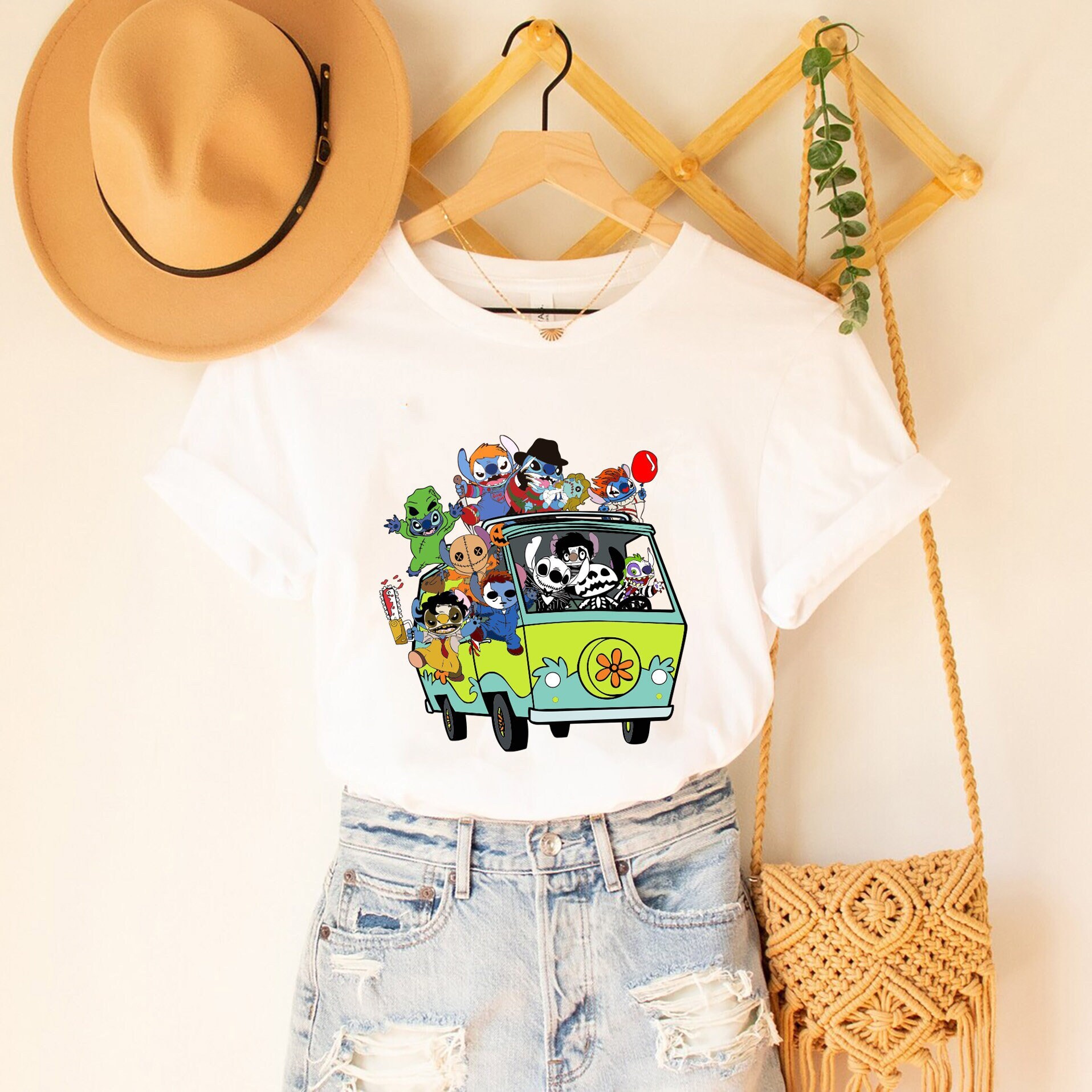 Discover Stitch Halloween Shirt, Disneyland Halloween T-Shirt