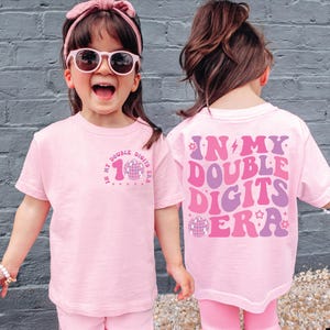 In My Double Digits Era Sweatshirt, 10th Birthday Sweater, 10 Years Old Birthday Tee, Birthday Party Shirt, In My Birthday Era Tee
