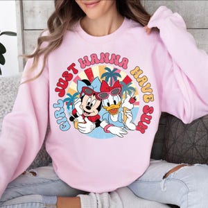 Shirt meisje gewoon zon hebben, zomerT-shirt mini en madeliefje, reistrui WDW meisjes, zomershirt Disneyland, zomer T-shirts meisjes reis