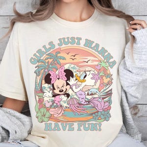 Shirt meisje gewoon zon hebben, zomerT-shirt mini en madeliefje, reistrui WDW meisjes, zomershirt Disneyland, zomer T-shirts meisjes reis