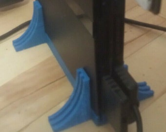 Sony PlayStation 2 PS2 Slim Vertical Stand - SCPH-90110 Remix - 3D Printed