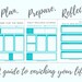 Fitness Planner Printable PDF, Meal Planner, Weight Loss/calorie ...