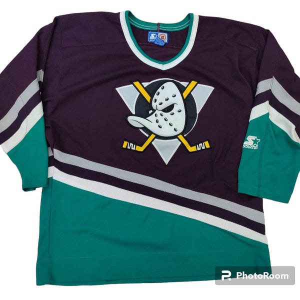 Vintage Mighty Ducks starter Hockey Jersey size XL
