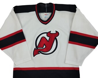 New Jersey Devils CCM Eishockeytrikot, Größe Jugend L/XL