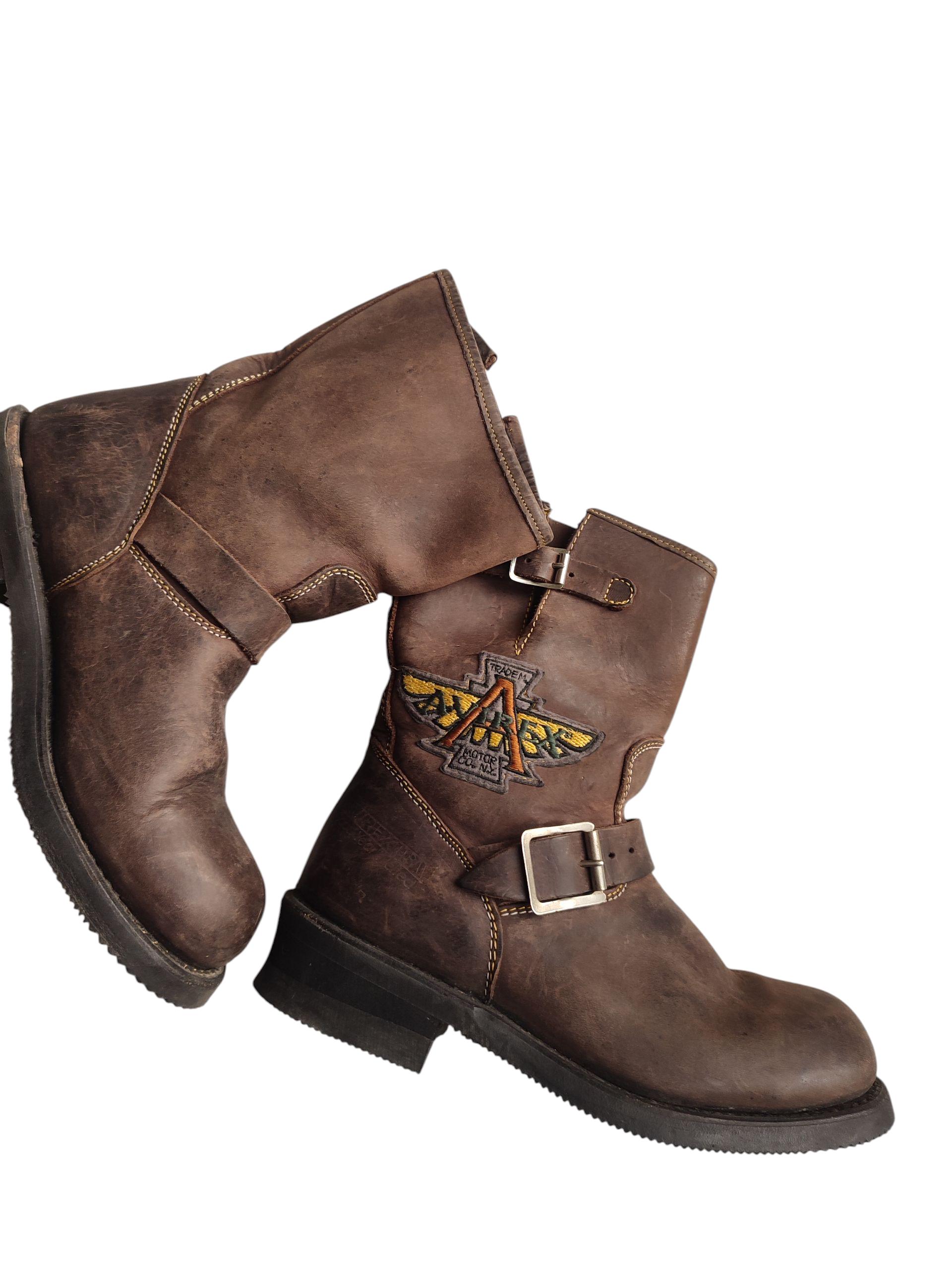 Avirex Nero Polyurethane Men\