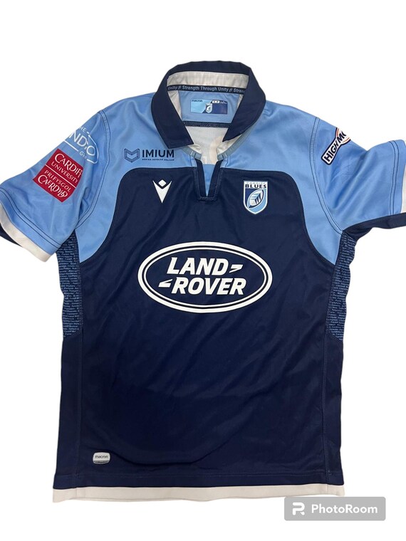 Cardiff Blues Rugby Union Rugby Jersey Size S Etsy UK