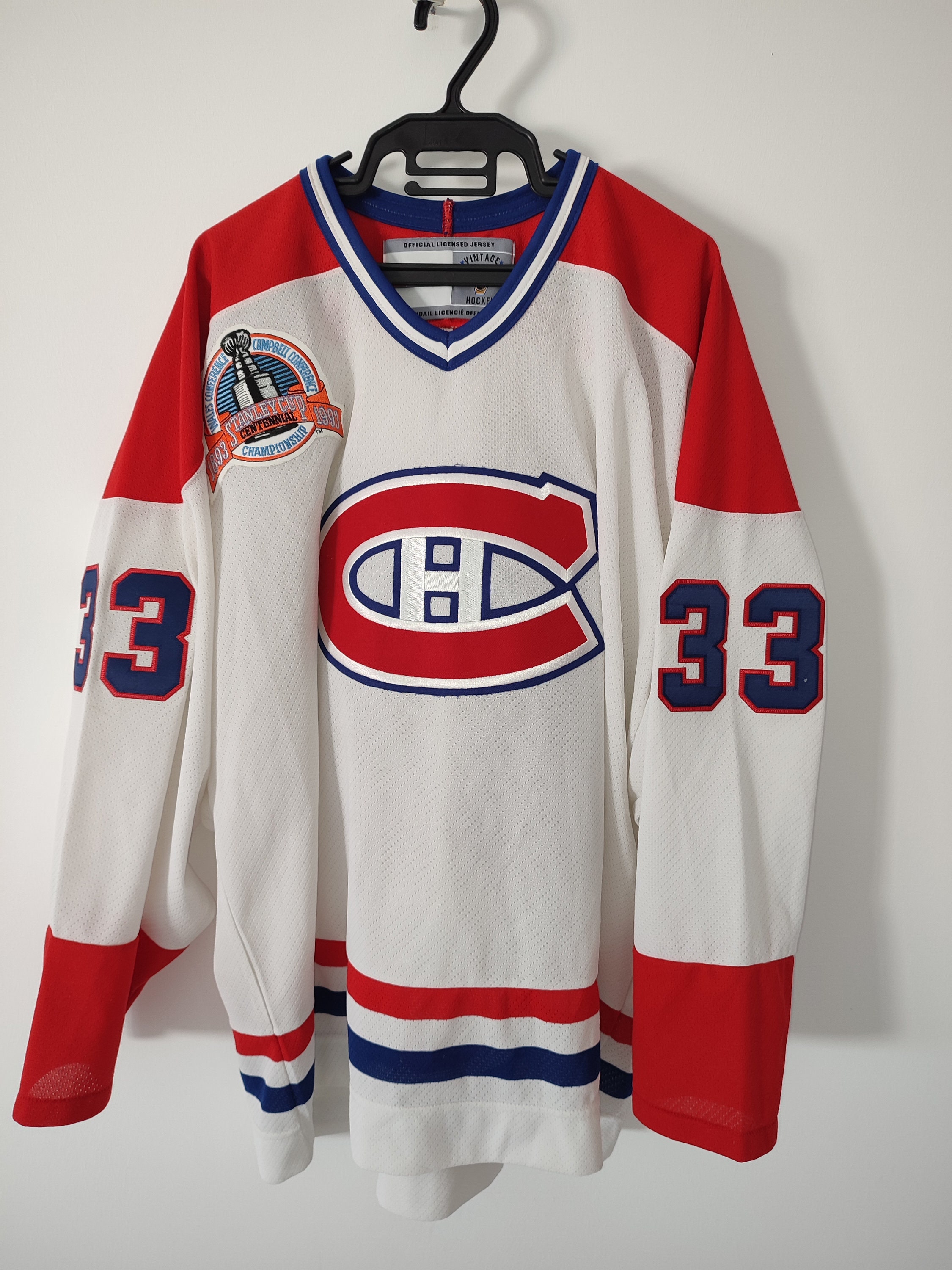 Montreal Canadiens Centennial Reebok Jersey - ADULT XL