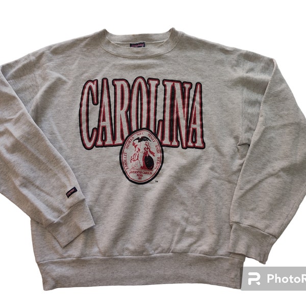 Sweat Carolina université Jansport vintage taille L / Carolina university Jansport sweatshirt size L adult