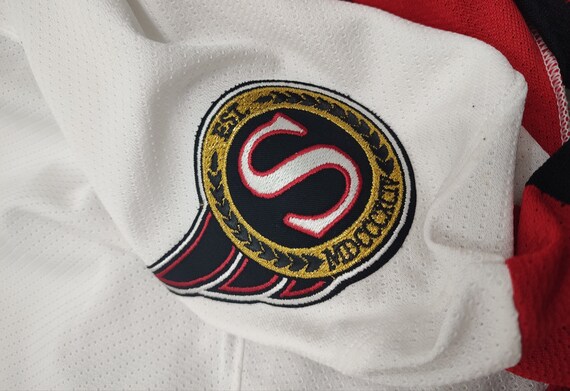 Vintage Senator Ottawa CCM hockey jersey size M a… - image 4