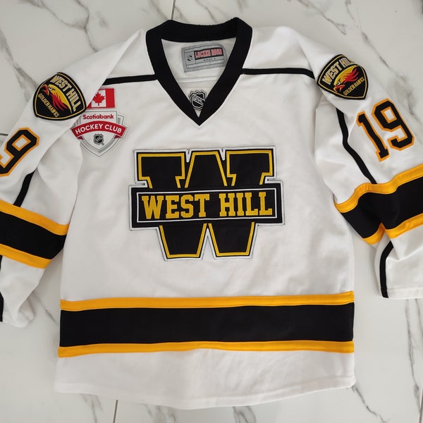 West Hill golden Hawks NHL/GTHL hockey jersey
