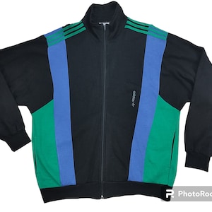Vintage adidas Track Jacket size M / adidas Track jacket / adidas ventex jacket / adidas ventex / adidas Tracksuit