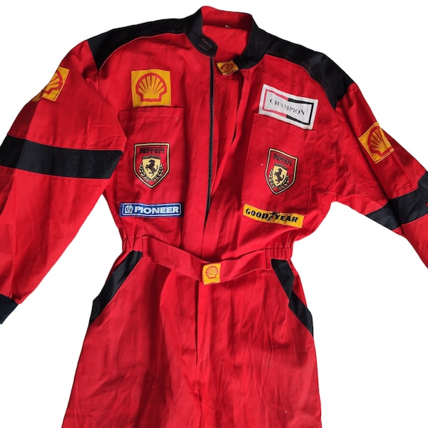 Ferrari Racing Suit - Etsy UK