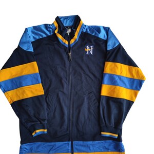 Veste Vintage America's Cup 2000 - Équipe Nouvelle-Zélande - Jaune, Taille XL - Rare